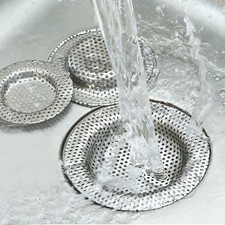 New Bathtub Sink Shower Food Hair Catcher Drain Filter Strainer Stainless Steel