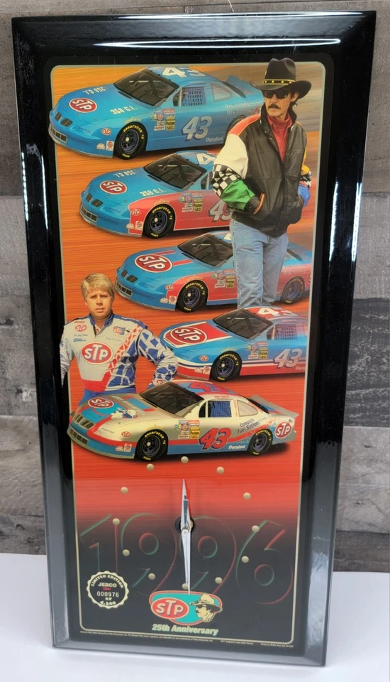 Винтажные часы Richard Petty 43 STP 25-я годовщина 1996 No976 из 4300 Jebco NASCAR - Изображение 2 из 4