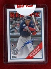 MASATAKA YOSHIDA 2023 TOPPS '88 TOPPS AUTOGRAPH EXCHANGE BOSTON RED SOX RC