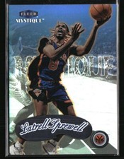 Latrell Sprewell 1999 Fleer Mystique #100 Basketball Card