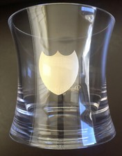 DOM PERIGNON CHAMPAGNE PLEXI ACRYLIC  COOLER BUCKET NEW GOLDEN SHIELD STYLE