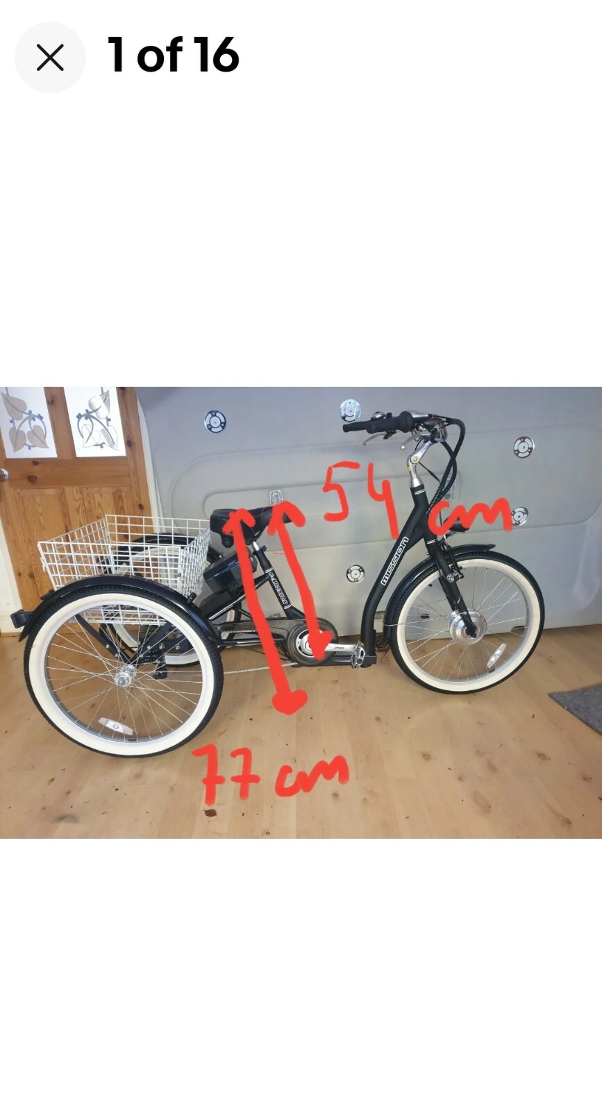 Electric Tricycle Mission electric trike eBay