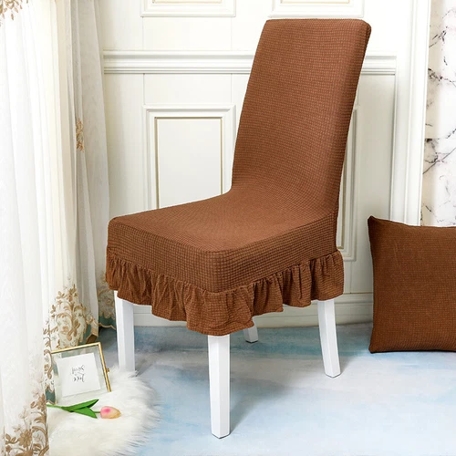 Stuhlhussen Esszimmer abnehmbar Sitzschoner Bezug Schonbezug Hochzeit Deko - Bild 16 von 32