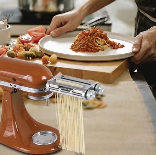 RafBar Pasta Maker Attachment for KitchenAid Mixers,3 in 1 Set - Picture 5 of 14