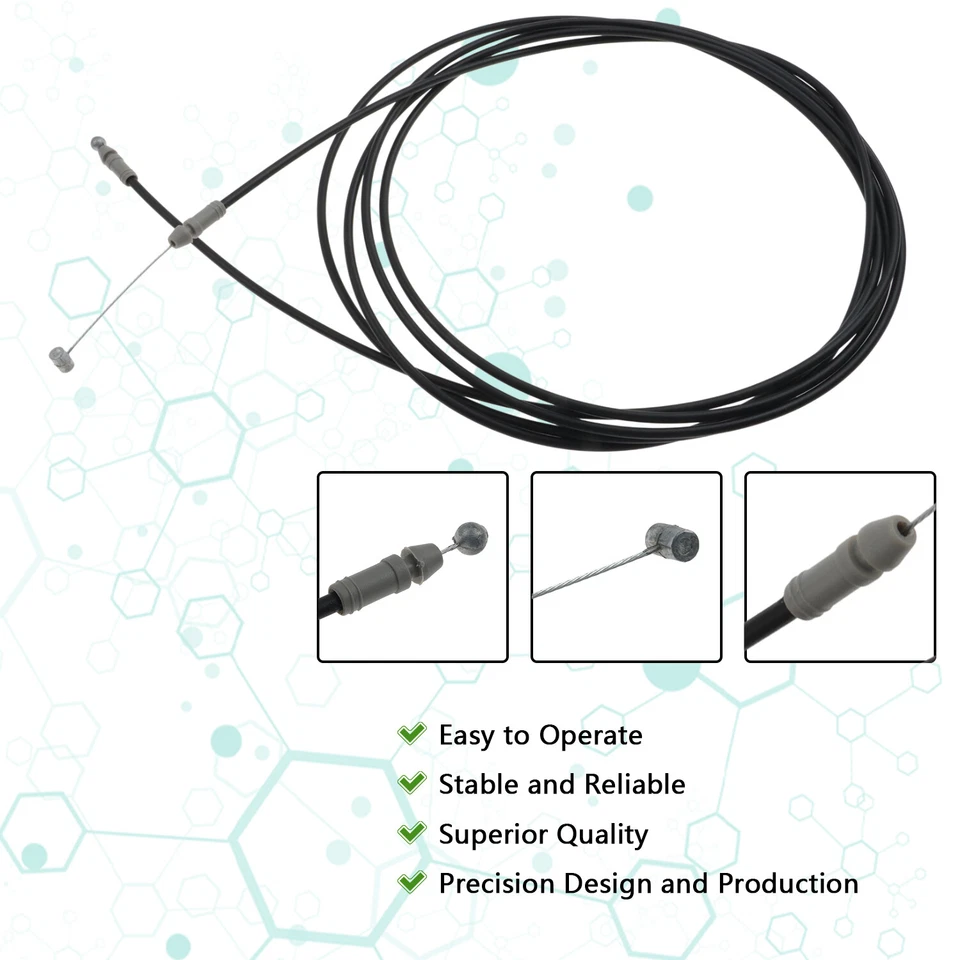 Cable de liberación de cierre de maletero para Toyota Corolla 2009 2010 2011 2012 2013 nuevo Foto 3 de 4