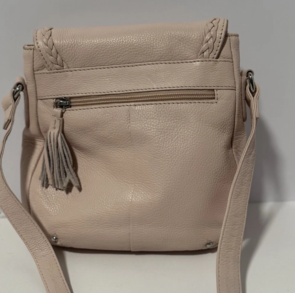 Cartera bandolera de cuero Kalencom Hadaki Foto 2 de 4