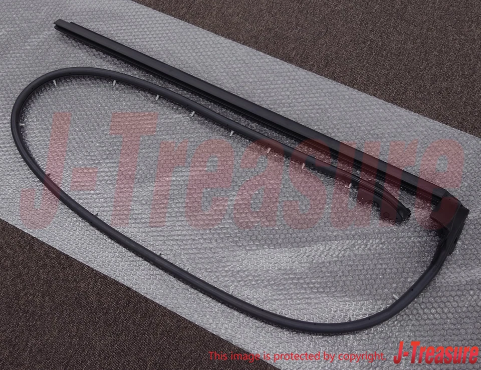 NISSAN GT-R R35 2009-2021 Genuine Front Door Weatherstrip RH 80830-62B0A OEM - Image 3 of 4