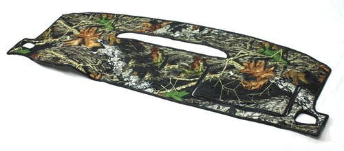 Mossy Oak Break-Up Camo Dash Mat Cover For 07-13 Silverado Sierra w/Deluxe Int. - Picture 4 of 7