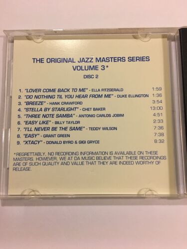 Classic Jazz CD’s Volumes 1,2 and 3! 15 CD’s Total Jazz Lovers Billie Holiday - Picture 9 of 12