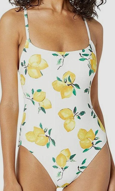 lemon swimsuit