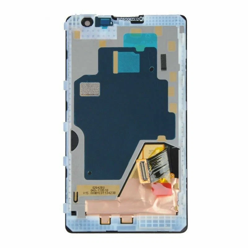 Marco de montaje de pantalla digitalizador de pantalla táctil LCD negro OEM para Nokia Lumia 1020 Foto 2 de 2