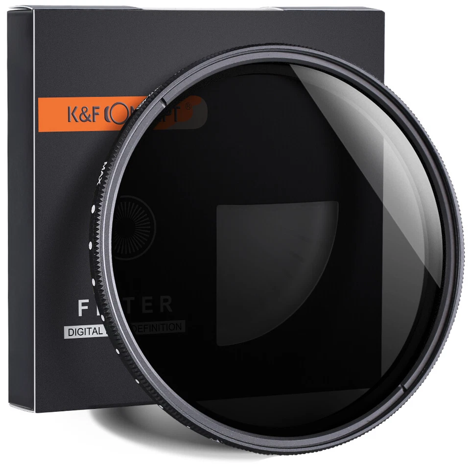 K&F Concept Filter Neutral Density ND2 to ND 400 49/52/55/58/62/67/77/82mm fader - Image 2 of 4