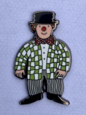 **NEW* Mr Benn ' Clown ‘ enamel badge. Retro, Kids, Childrens TV.