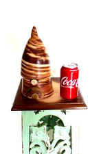 wayne hewell  gnome, pottery, folk art  10''x 6''