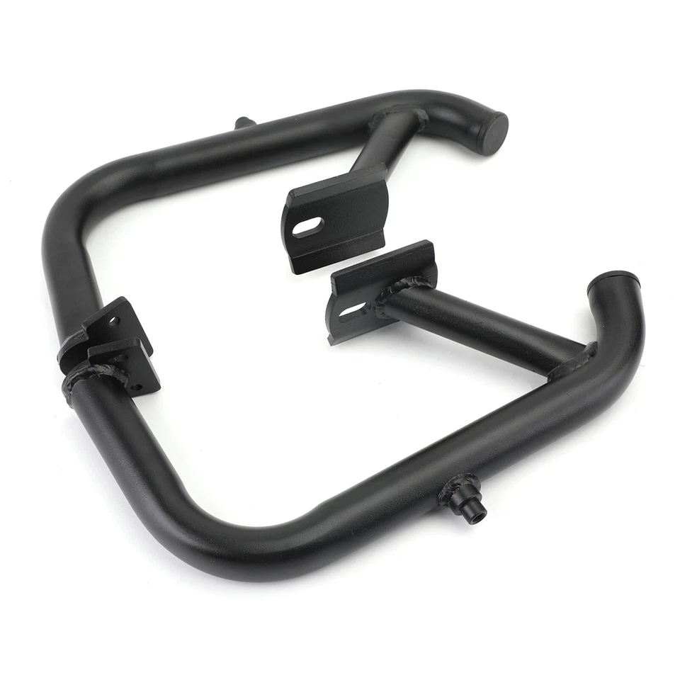 BLACK CRASH BAR ENGINE GUARD BUMPER Fit for Benelli Leoncino 500 Trail Sport AV - Imagem 3 de 4
