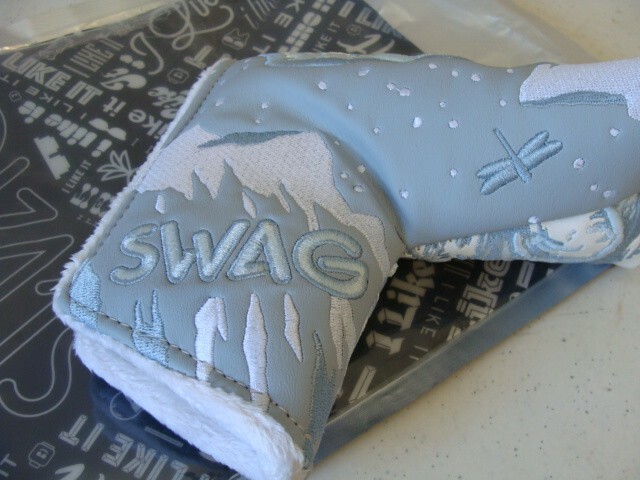SWAG Golf Yeti Thing blade limited blade headcover  Rare!!  NOOB