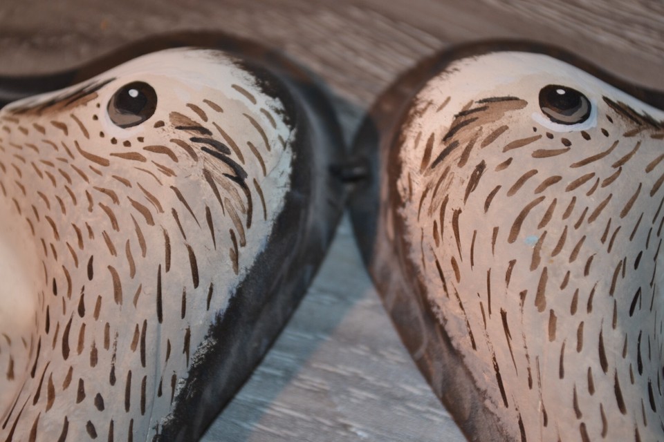  Tin Shorebird Decoy Anthony Hillman Cape May Court House, New