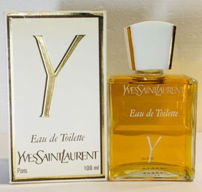 Y Eau de Toilette Yves Saint Laurent for Men 100ML New in Unsealed