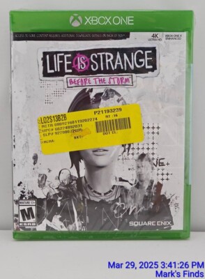 Xbox One  Life is Strange Before the Storm Brand New Sealed Case Damage