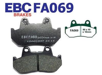 EBC Bremsbeläge FA069 Vorne Für Honda CB, CMX, CX, GB, GL, VT, XL & Viele Mehr