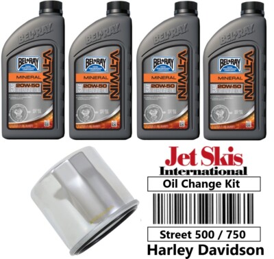 中古Harley-Davidson メンテナンスキット Oil Change Tune Up Kit for Harley Davidson Street 500 Street 750