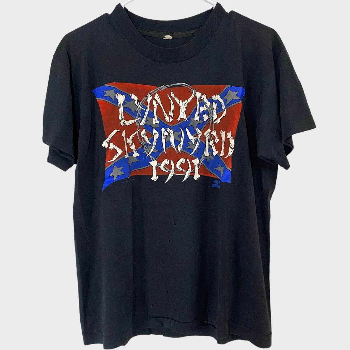 Vintage 1991 Lynyrd Skynyrd Tour Concert T Shirt Single Stich