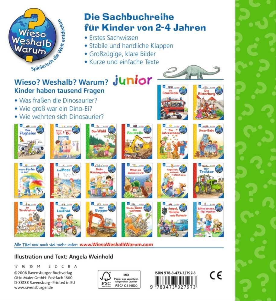 Thumbnail - Ravensburger 32797 Wieso? Weshalb? Warum? Junior 25: Die Dinosaurier
