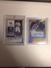 Dakari Johnson 2- Card Lot. 2015 Panini Contenders Playoff Ticket Auto 6/15. 