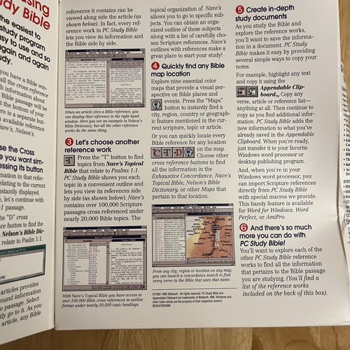 PC STUDY BIBLE for Windows NIV Translation by BibleSoft (1994) 3.5" Disks - Picture 12 of 14