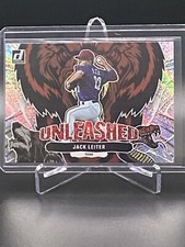 2023 Donruss Baseball Unleashed Jack Leiter U6 Texas Rangers RC NM-MT