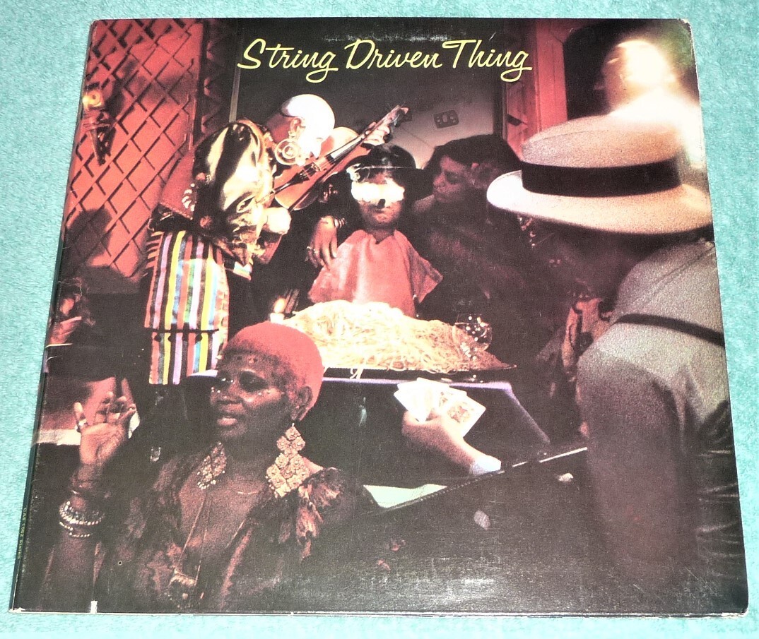 STRING DRIVEN THING 見本盤白ラベルLP VINYL LP by STRING DRIVEN THING 