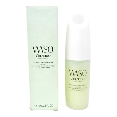 Shiseido WASO Quick Matte Moisturizer Oil Free 2.5 oz
