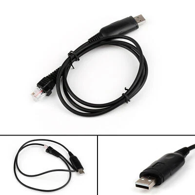 AREYOURSHOP 1xUSB Programmier Kabel OPC-1122 U Für ICOM Car Mobile Funkgerät IC-F110/111 AH