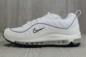 46 Nike Air Max 98 OG White Running Shoes 3M AH6799-103 Women's Size 8 |  eBay