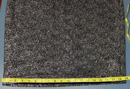 Torrid Silver & black sparkly pencil Size 2 skirt stretchy lined pull on - Picture 10 of 11