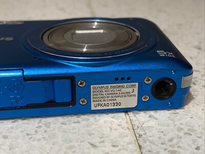 Olympus VG-140 Black Digital Camera 14MP CCD Sensor 5x Wide