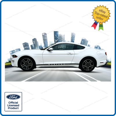 Ford Mustang Rocker Panel Door Side Stripes Decals RP Strip Sticker Set L And R - Foto 12