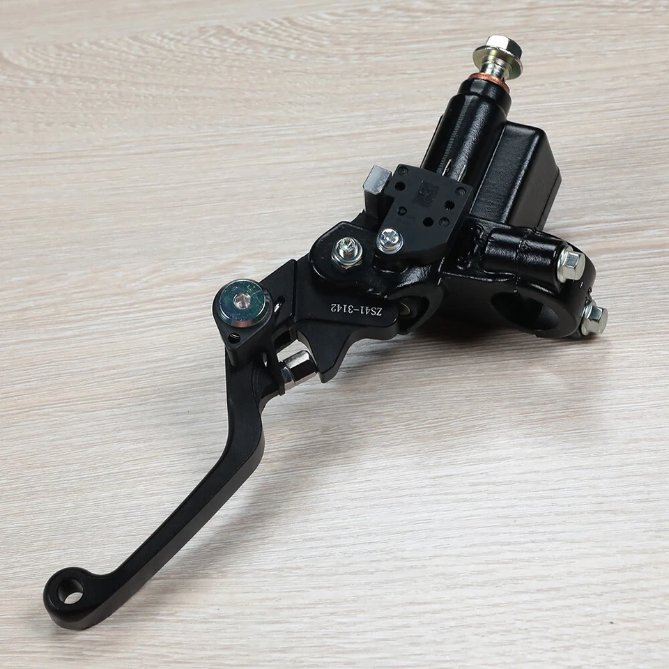 Cilindro maestro de freno CNC con palanca para Kawasaki KDX220R KLX110R L KLX140G KX80 Foto 4 de 4