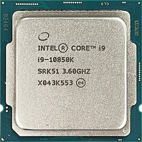 Intel Core i9 10850K 5.2GHz Turbo LGA 1200 10th Gen Processor CPU 10900K SRK51