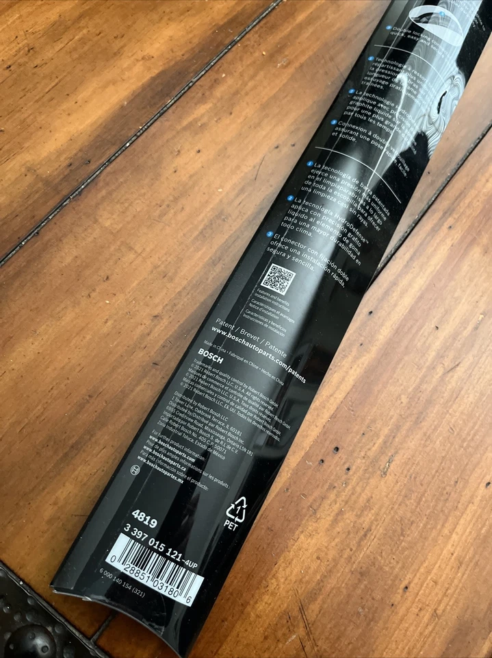 挡风玻璃 Wiper Blade-Evolution Bosch 4819 — 第 2/2 张图片