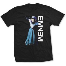 Eminem Mic. Pose T-Shirt Black New