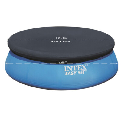 INTEX ABDECKPLANE EASY SET 244 Pool-plane POOLABDECKUNG POOL Poolabdeckplane