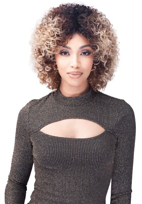Laude & Co Premium Synthetik Voll Locken Perücke - Bianca