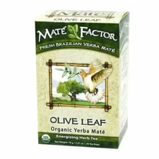 Olive Leaf Yerba Mate  20 Bags By The Mate Factor