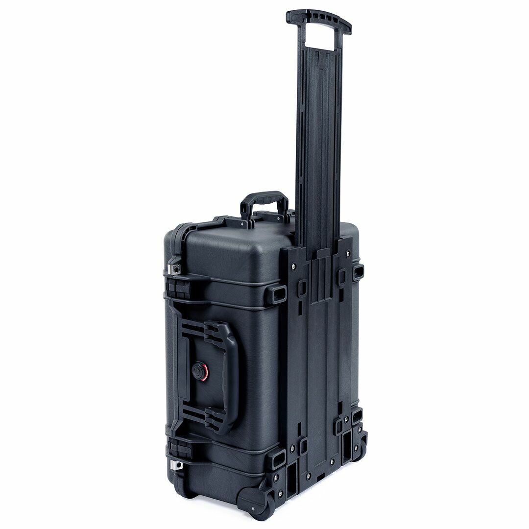 Black Pelican 1560 case with TrekPak dividers & mesh Lid organizer