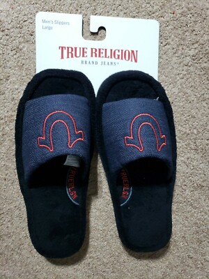 true religion slippers