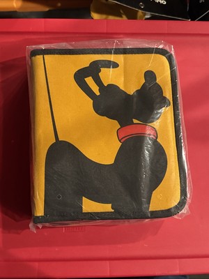 Disney Movie Club DVD or Blu Ray Zipper Bag Case - Binder Pluto Sealed Rare
