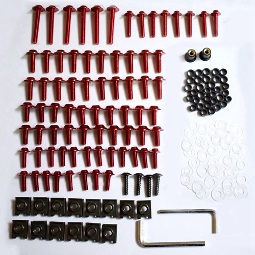 Carenado de carrocería pernos tornillos tuerca clips para Honda Kawasaki Yamaha Suzuki Aprilia - Imagen 2 de 16