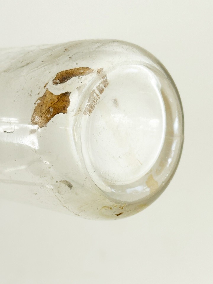 1890’s Pre Prohibition A Davis Gloucester Ma Clear Glass Bottle