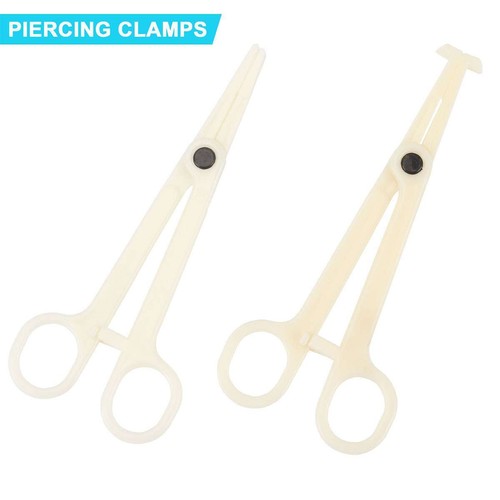 Kit Attrezzi Piercing Corpo Professionale 84 Pezzi Orecchio Naso Ombelico Capezzolo Aghi Set US - Foto 7 di 10